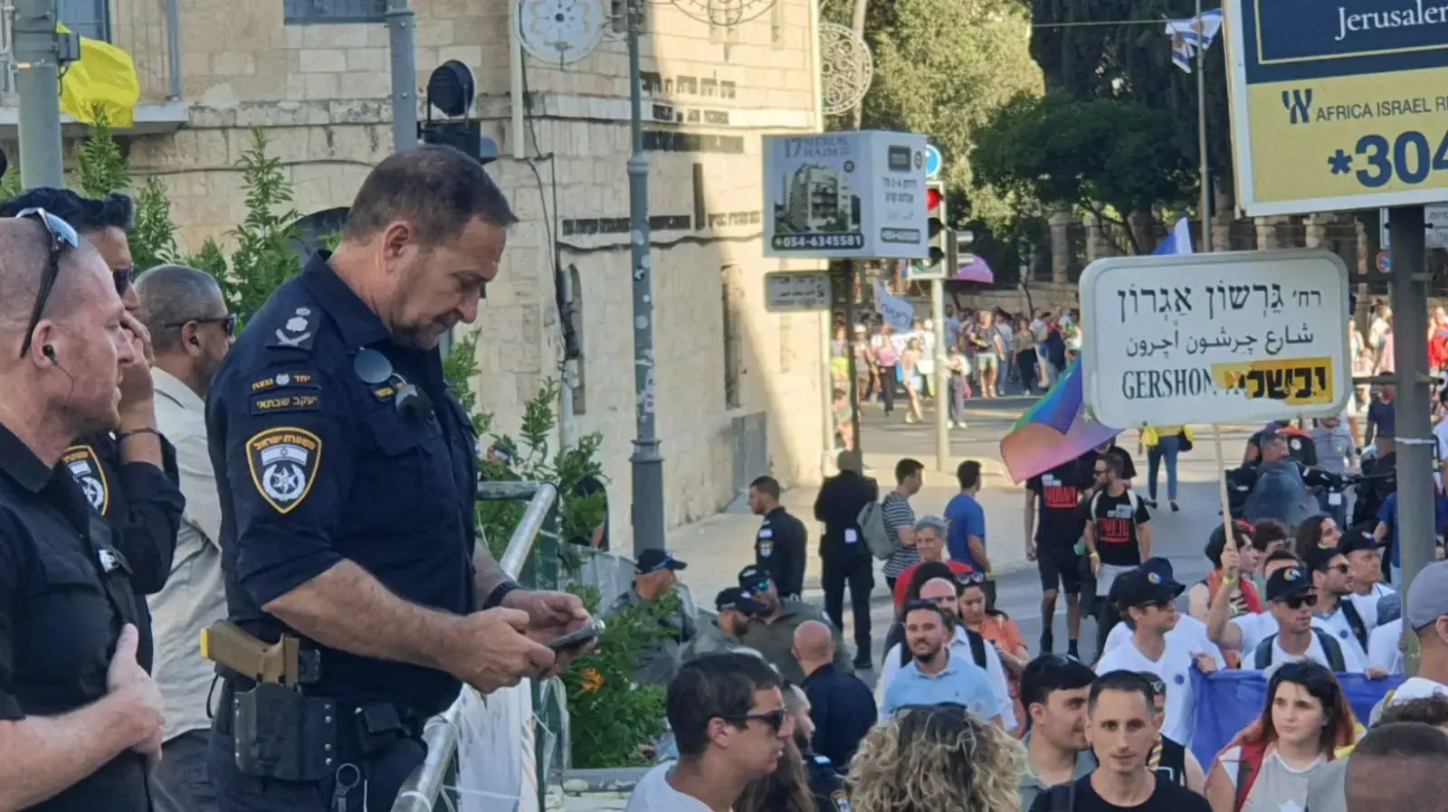מפכ"ל המשטרה קובי שבתאי, מצעד הגאווה,ירושלים, 30 במאי 2024 מפכ"ל המשטרה קובי שבתאי, מצעד הגאווה,ירושלים, 30 במאי 2024