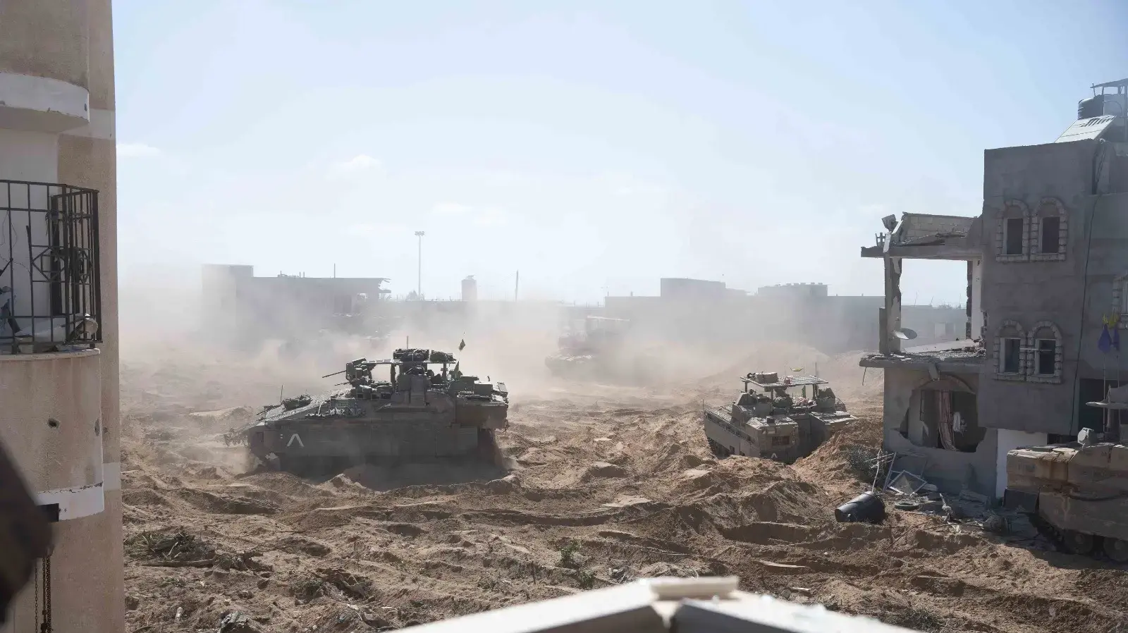 תיעוד מלחימת צוות הקרב של חטיבת גבעתי ברפיח
