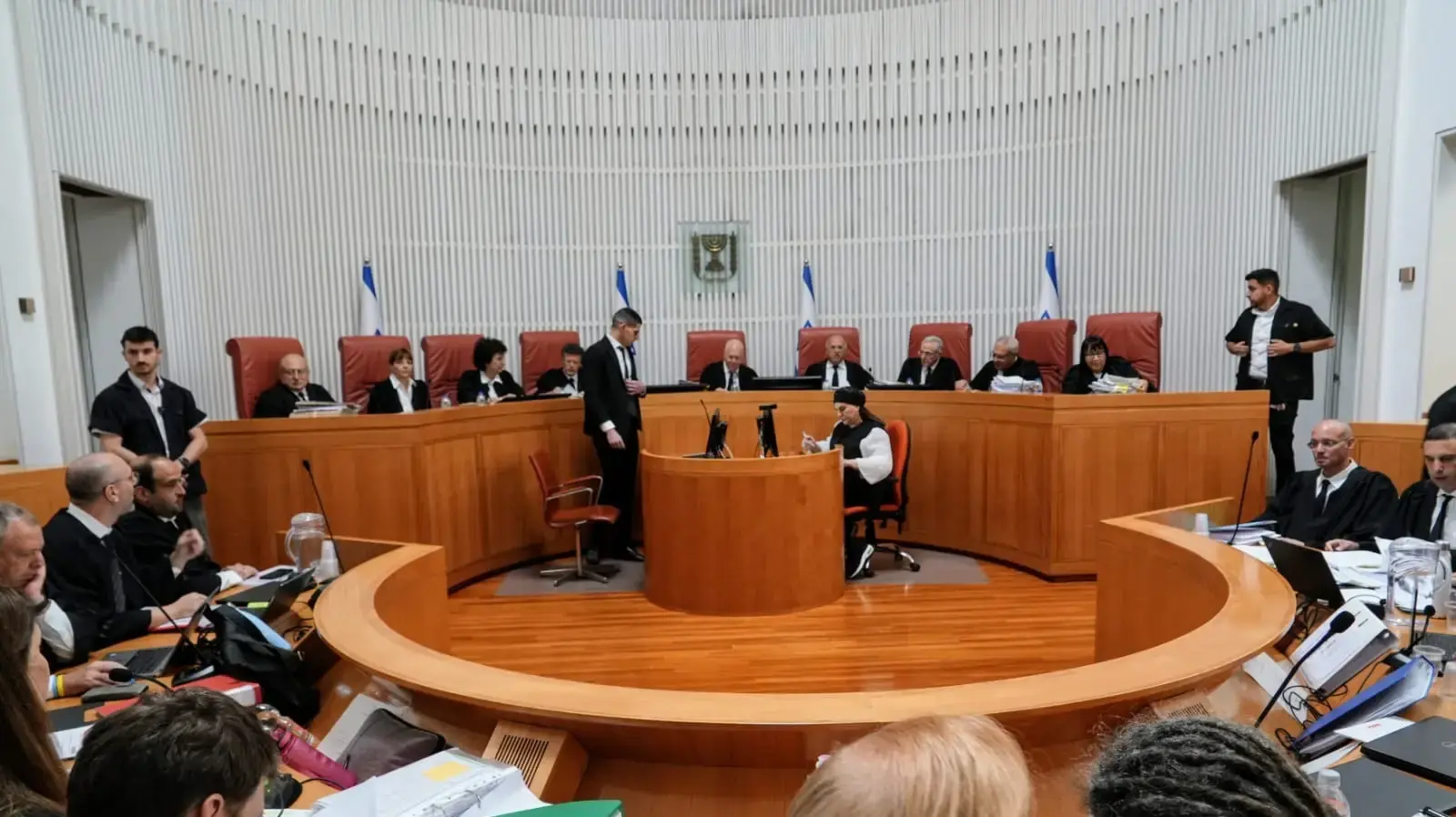 דיון בעתירות גיוס תלמידי הישיבות ,בית המשפט העליון.2 ביוני 2024 דיון בעתירות גיוס תלמידי הישיבות ,בית המשפט העליון.2 ביוני 2024