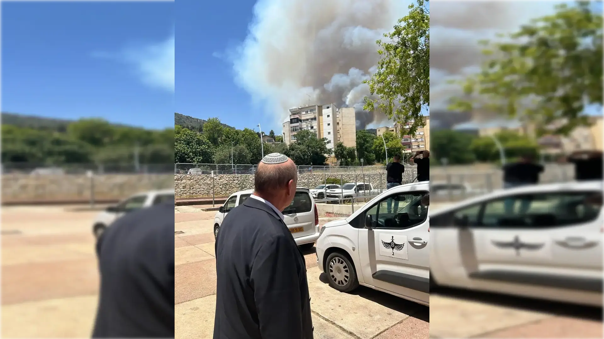 מבקר המדינה מתניהו אנגלמן בקריית שמונה מבקר המדינה מתניהו אנגלמן בקריית שמונה
