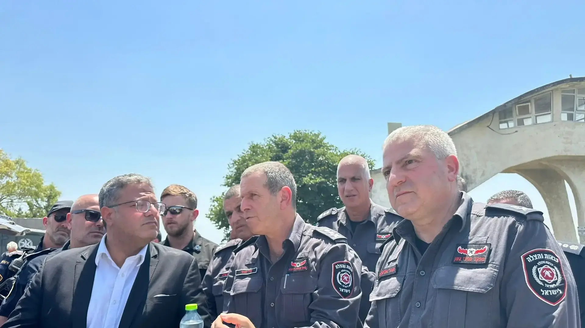 השר לביטחון לאומי, איתמר בן גביר ביקר בקריית שמונה ונפגש עם ראש העירייה אביחי שטרן, 4 ביוני 2024 השר לביטחון לאומי, איתמר בן גביר ביקר בקריית שמונה ונפגש עם ראש העירייה אביחי שטרן, 4 ביוני 2024