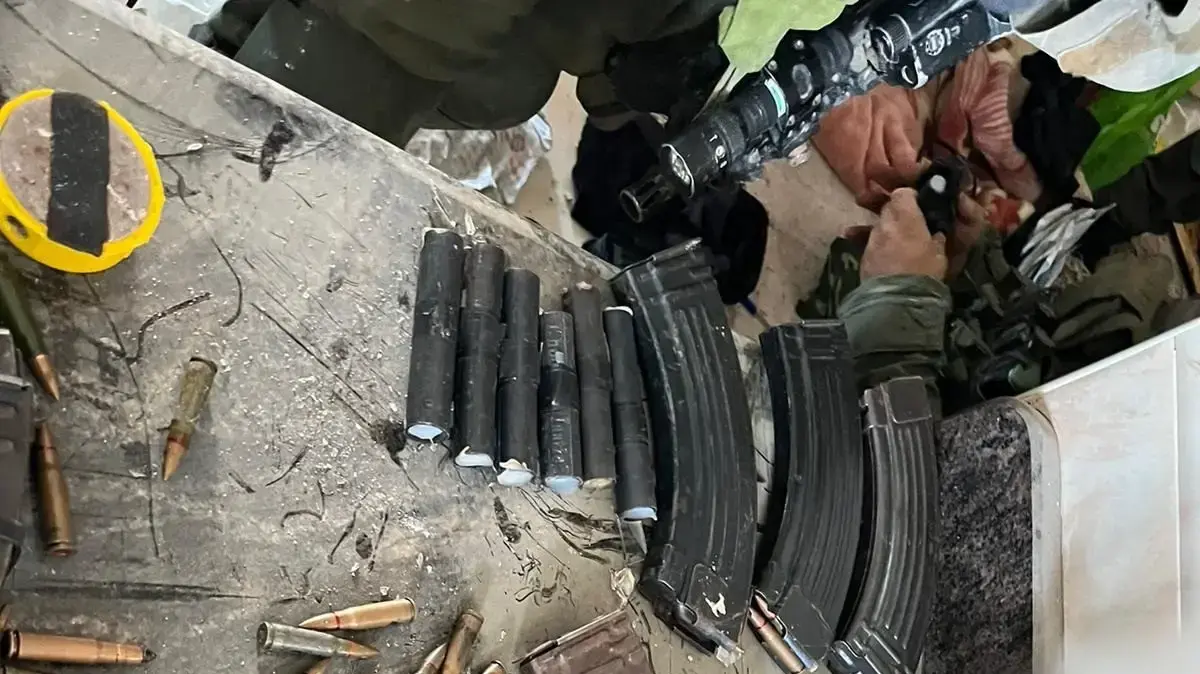 אמצעי הלחימה שאיתרו לוחמי צוות הקרב של חטיבה 679 אמצעי הלחימה שאיתרו לוחמי צוות הקרב של חטיבה 679