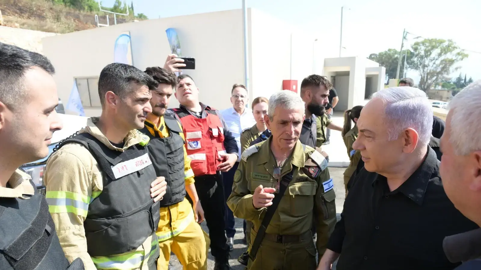 ראש הממשלה בנימין נתניהו בקריית שמונה ראש הממשלה בנימין נתניהו בקריית שמונה