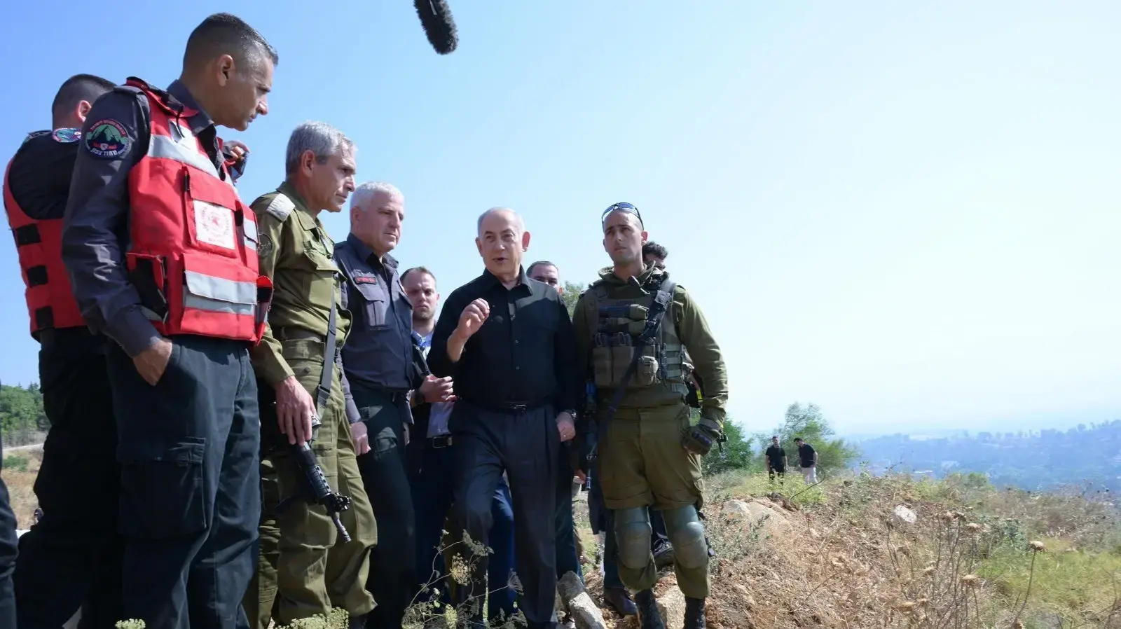 ראש הממשלה בנימין נתניהו בקריית שמונה ראש הממשלה בנימין נתניהו בקריית שמונה