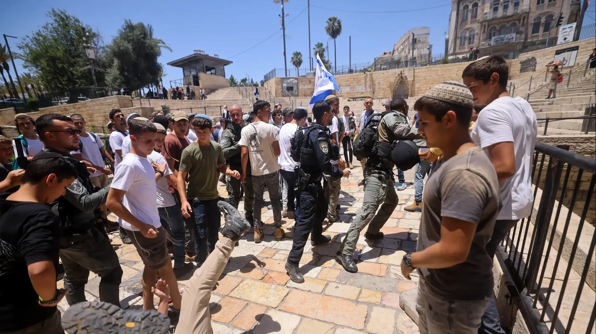 מהומות אלימות ביום ירושלים סמוך לשכר שכם 05 ביוני 2024 מהומות אלימות ביום ירושלים סמוך לשכר שכם 05 ביוני 2024