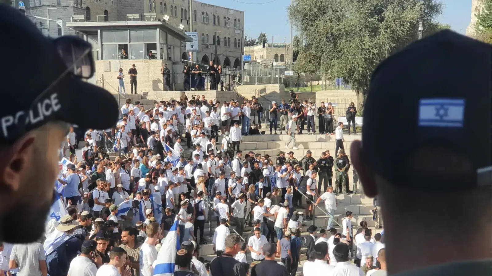 מהומות אלימות ביום ירושלים סמוך לשכר שכם 05 ביוני 2024