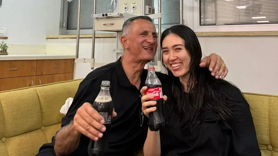 נועה ארגמני ואביה נועה ארגמני ואביה