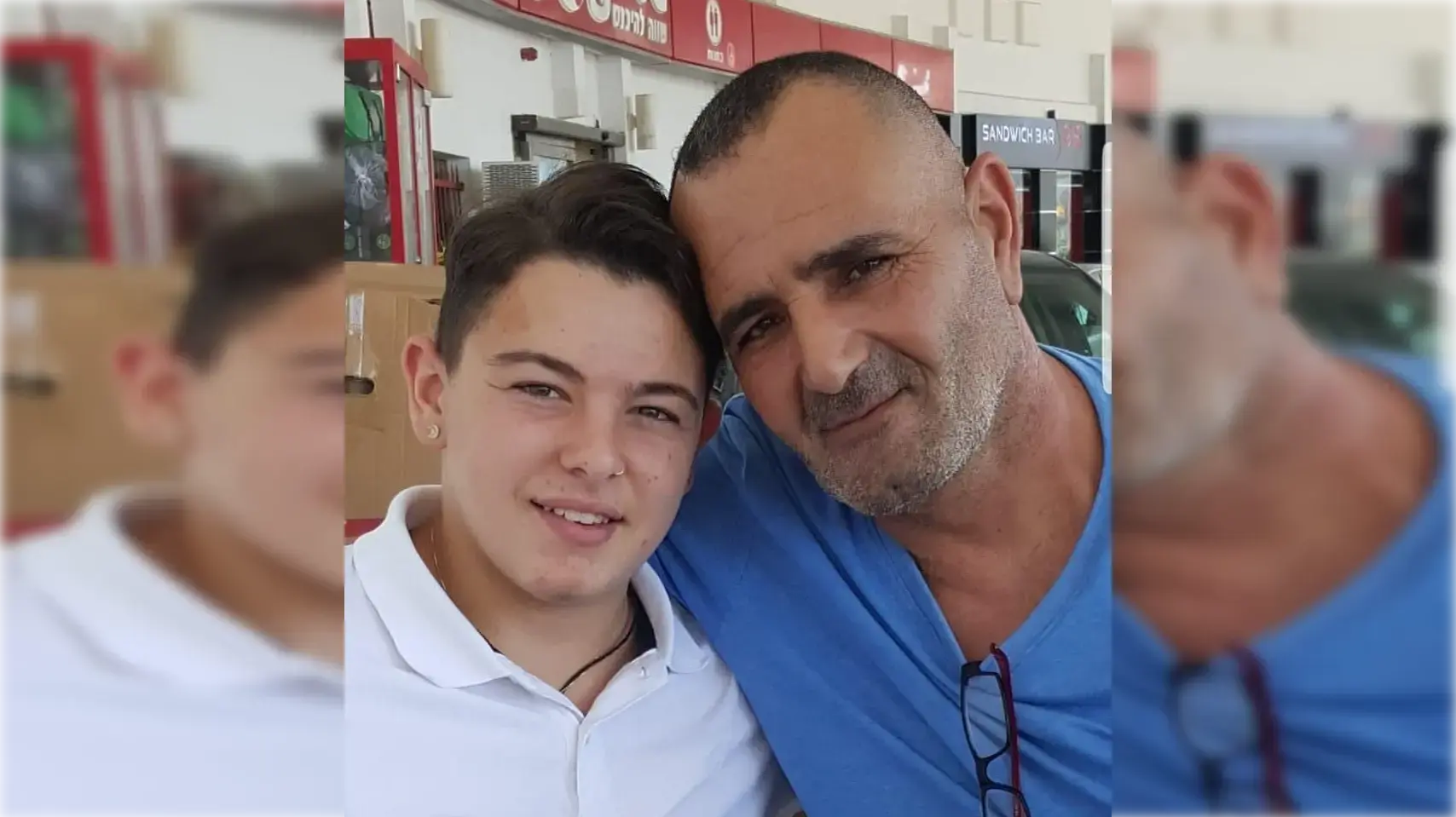 יוסי מאיר ובנו אלמוג יוסי מאיר ובנו אלמוג