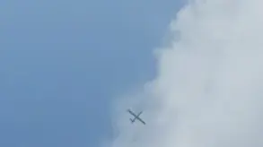 כטב"מ מטייל בשמי נהריה, 10 ביוני 2024 כטב"מ מטייל בשמי נהריה, 10 ביוני 2024