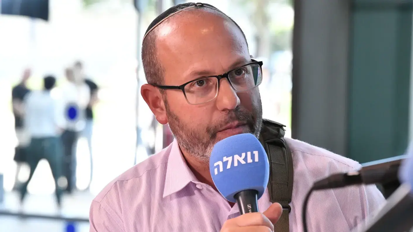 צביקה מור, אביו של איתן חטוף בשבי חמאס,  ועידת השלטון המקומי 2024