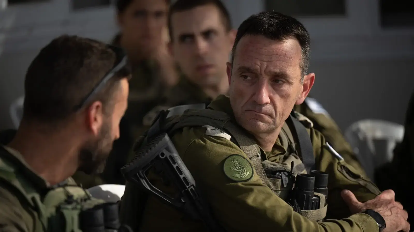 הרמטכ״ל, הרצי הלוי קיים הערכת מצב וסיור במרכז רצועת עזה הרמטכ״ל, הרצי הלוי קיים הערכת מצב וסיור במרכז רצועת עזה
