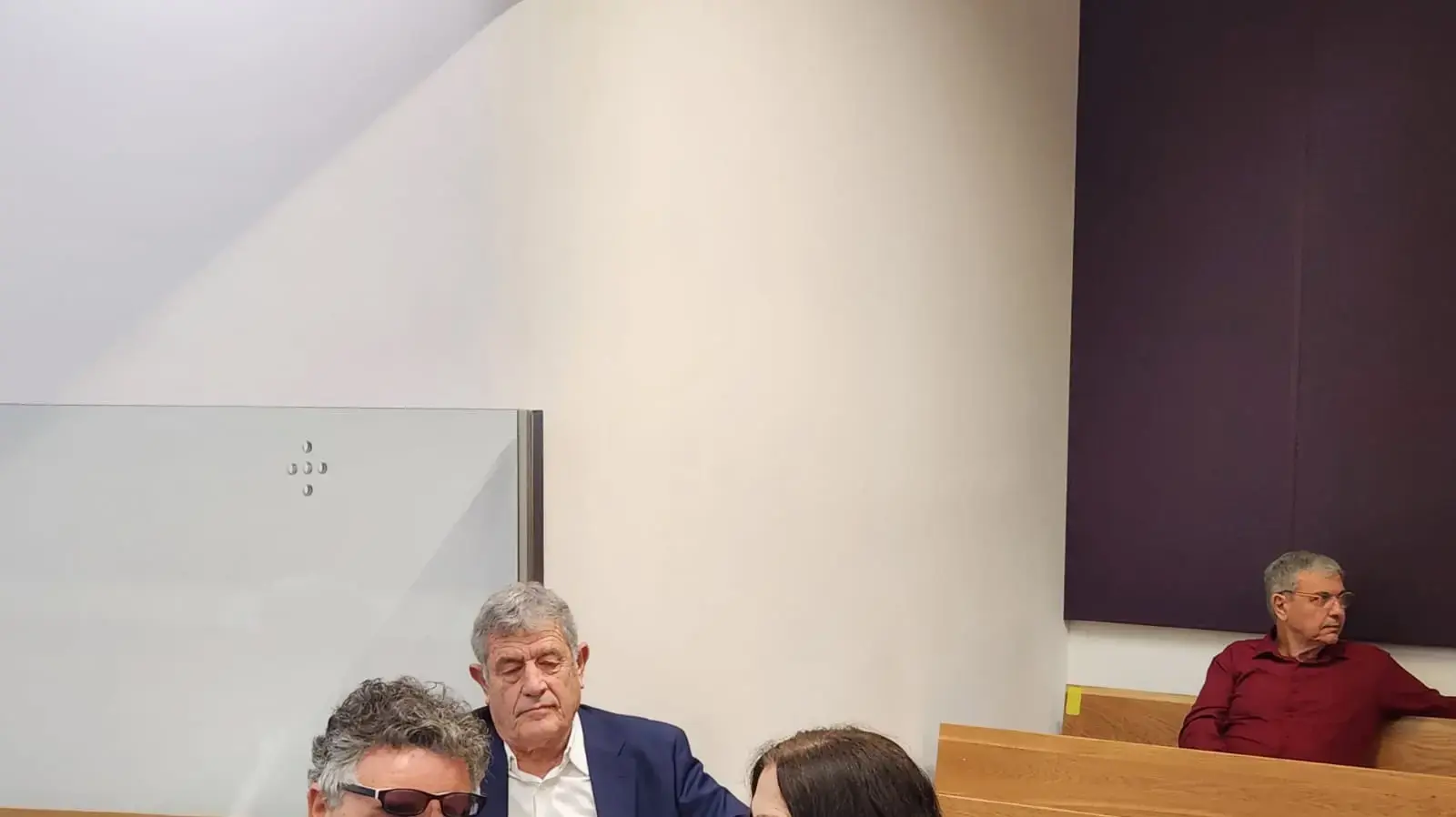 מיקי גנור בבית המשפט המחוזי בתל אביב.18 ביוני 2024 מיקי גנור בבית המשפט המחוזי בתל אביב.18 ביוני 2024