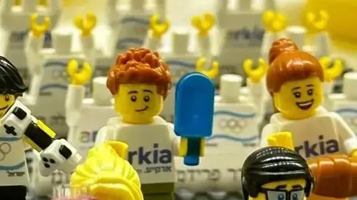 דמויות לגו של ספורטאי האולימפיאדה