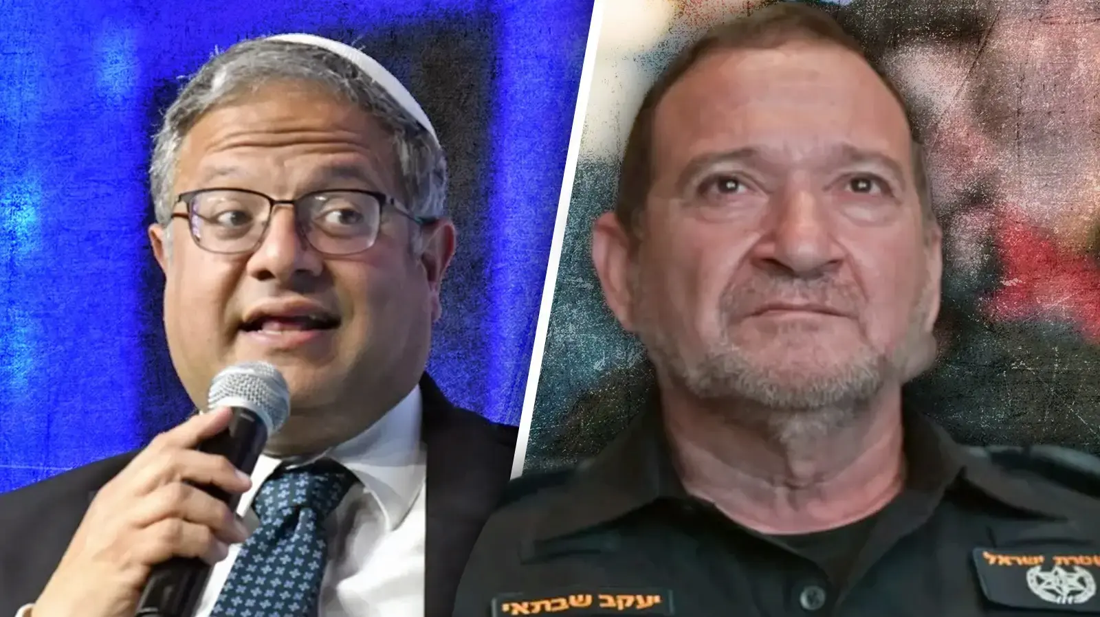 קובי שבתאי מפכ"ל המשטרה
איתמר בן גביר השר לביטחון לאומי קובי שבתאי מפכ"ל המשטרה
איתמר בן גביר השר לביטחון לאומי