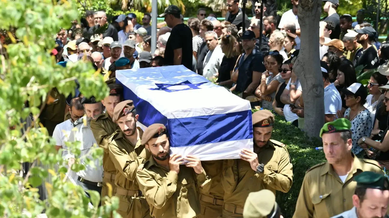 הלוויה של עומר סמדג'ה 21 ביוני 2024 הלוויה של עומר סמדג'ה 21 ביוני 2024