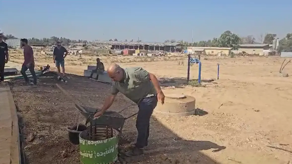 הנחת אבן פינה לשכונה חדשה בקיבוץ בארי, 24 ביוני 2024