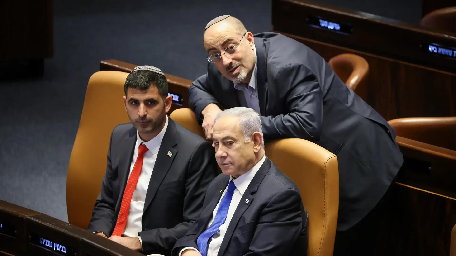 רה"מ בנימין נתניהו, שלמה קרעי ,ניסים ואטורי, דיון 40 חתימות, 24 ביוני 2024