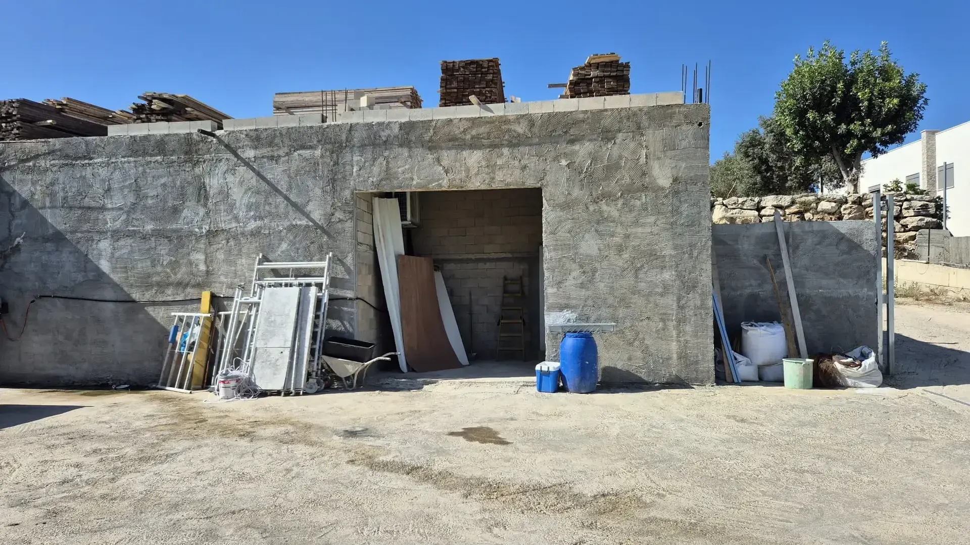 אחד מהמבנים ששימש את מעבדת הסמים