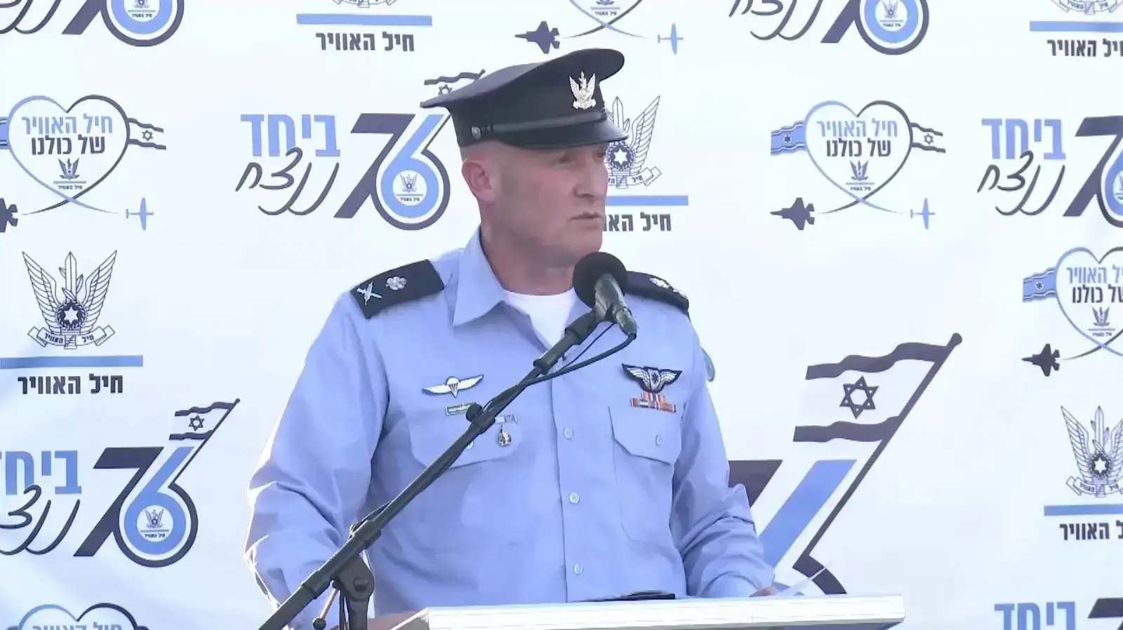 מפקד חיל האוויר אלוף תומר בר מפקד חיל האוויר אלוף תומר בר