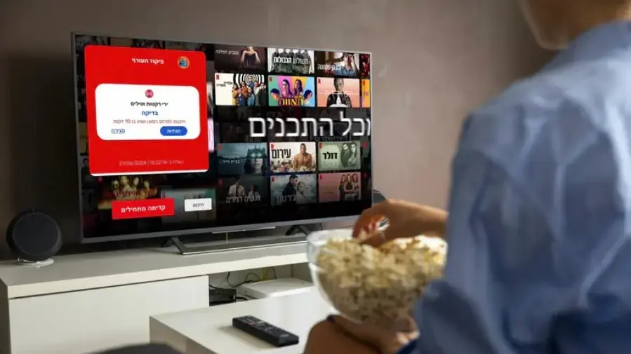התרעות פיקוד העורף בטלוויזיות