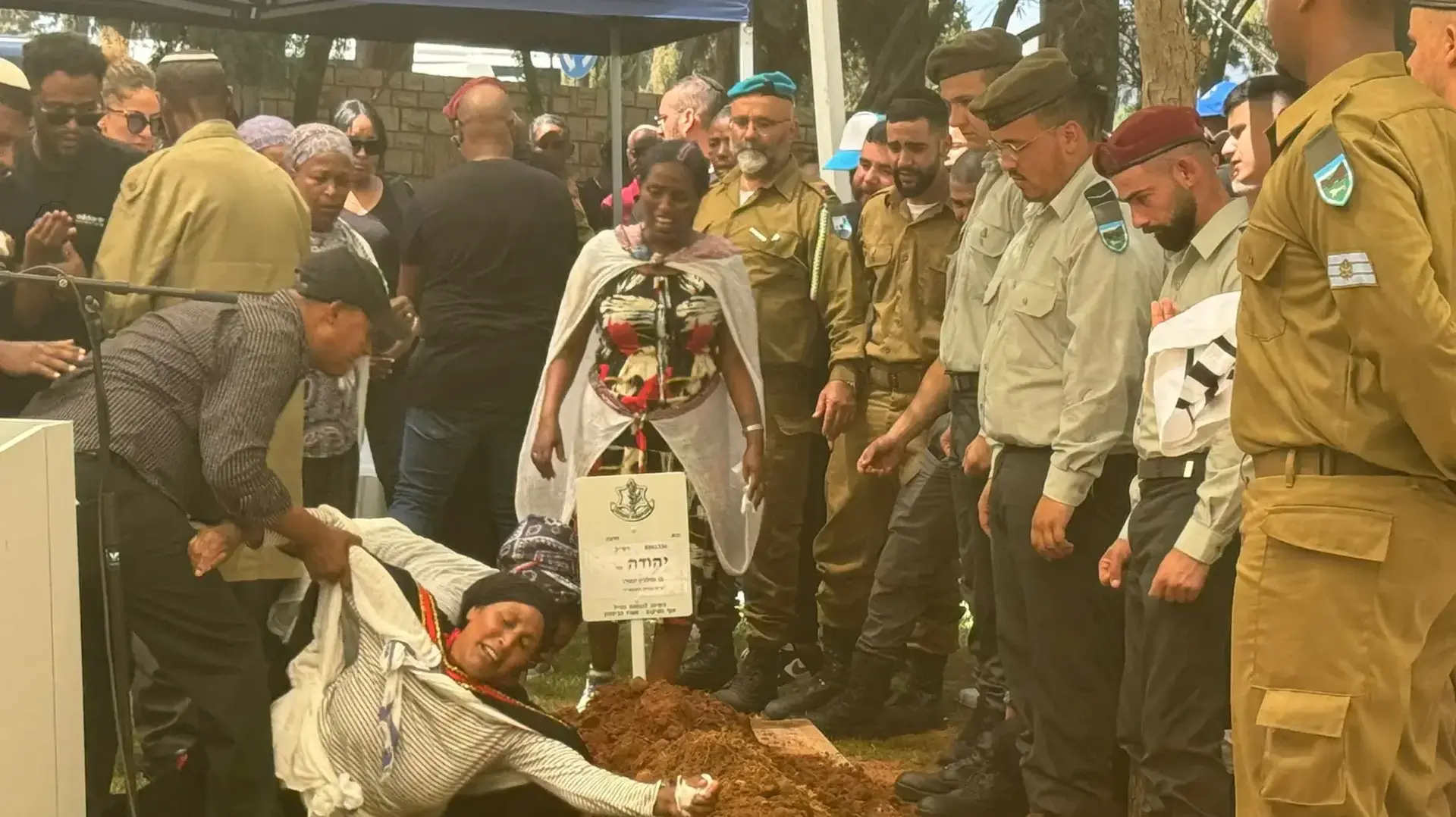 הלוויתו של יהודה גטו, בעת העלמין פרדס חנה, 2 ביולי 2024 הלוויתו של יהודה גטו, בעת העלמין פרדס חנה, 2 ביולי 2024