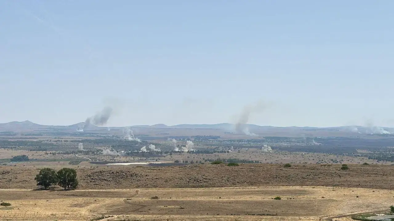 הפגיעות מהמטח , מבט מצפת.4 ביולי 2024