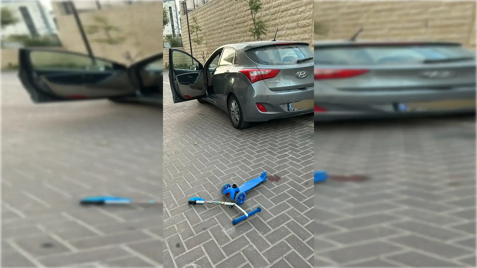 פעוטה נהרגה לאחר שנפגעה מרכב בחניון בבית שמש בזמן שרכבה על קורקינט. 04 ביולי 2024