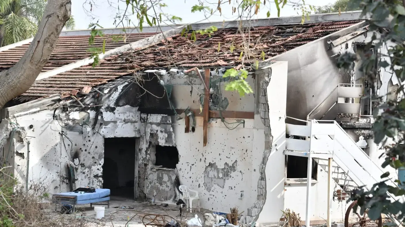 ביתה של פסי כהן בקיבוץ בארי ביתה של פסי כהן בקיבוץ בארי