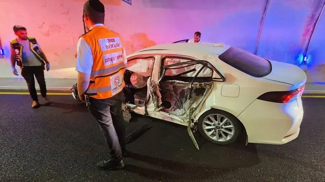 תאונת הדרכים בה היה מעורב נהגו של האלוף בצה"ל תאונת הדרכים בה היה מעורב נהגו של האלוף בצה"ל