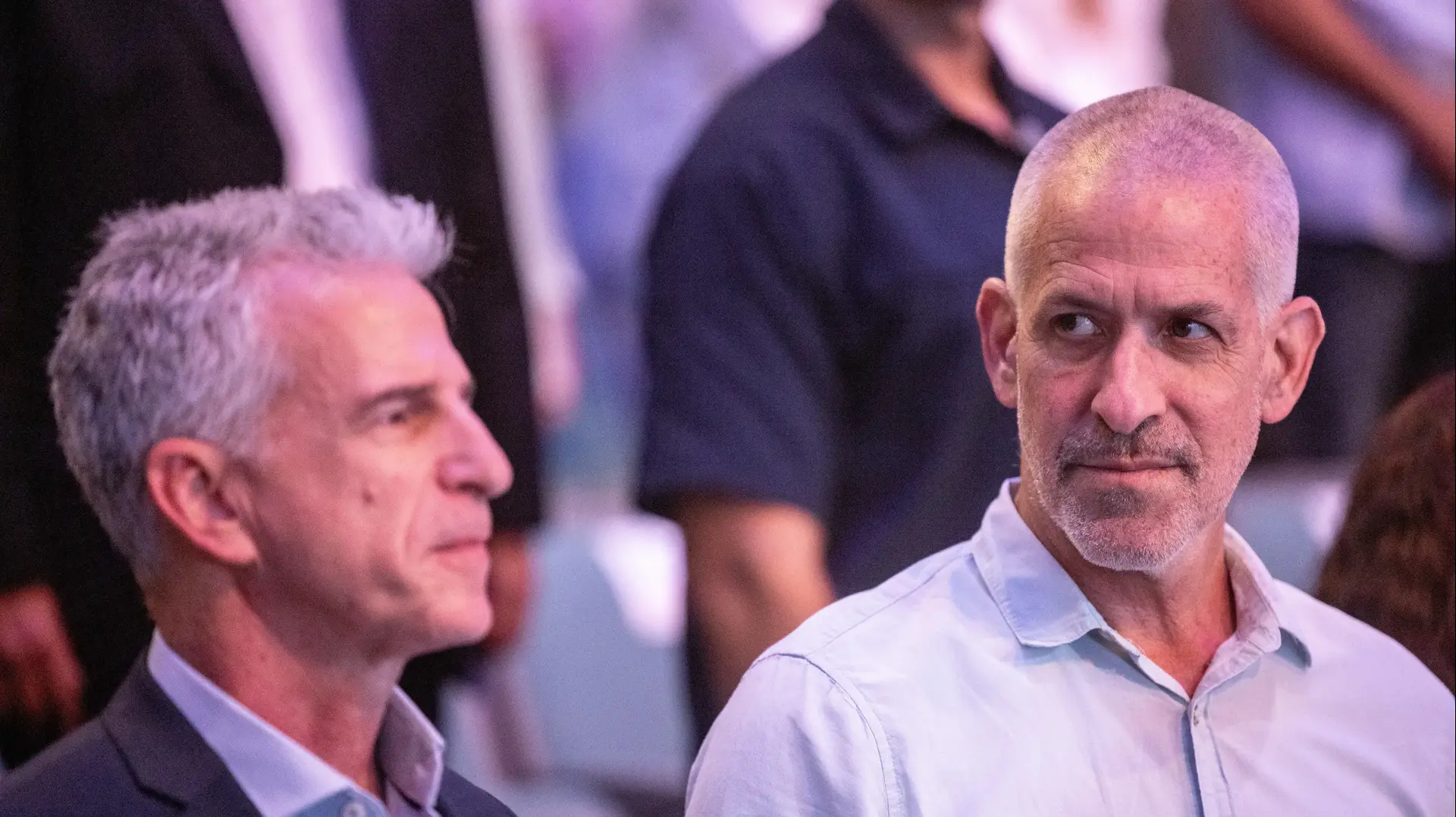 רונן בר ראש השב"כ, דדי ברנע ראש המוסד, אירוע הפרידה של המשטרה מהמפכ"ל שבתאי, 14 ביולי 2024
