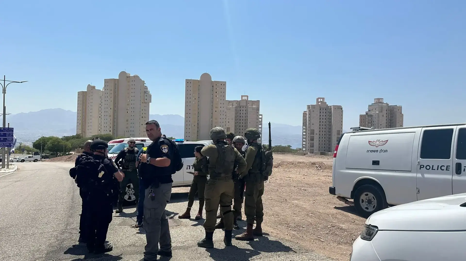 חשד לאירוע ביטחוני: המשטרה חסמה את הכניסות לאילת חשד לאירוע ביטחוני: המשטרה חסמה את הכניסות לאילת