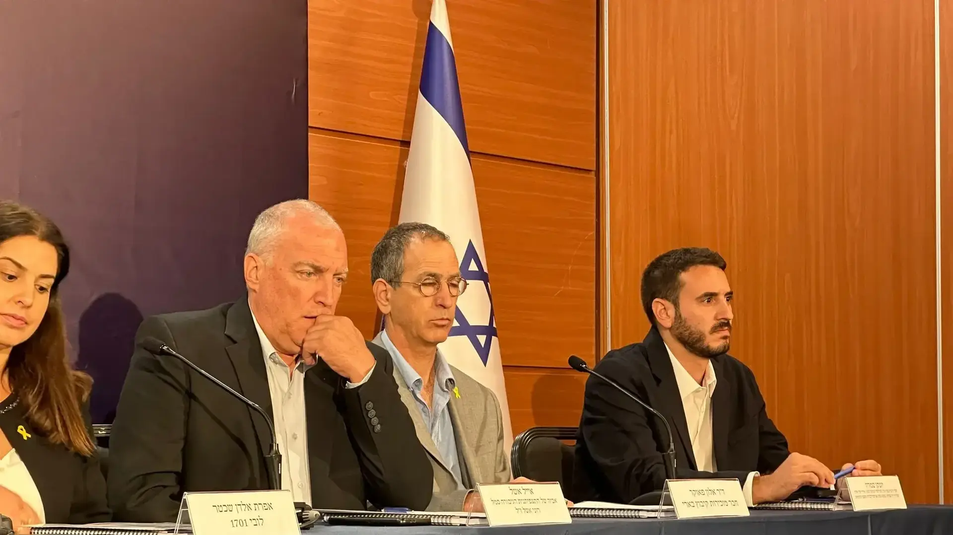 חברי ועדת החקירה האזרחית ל-7 באוקטובר.18 ביולי 2024