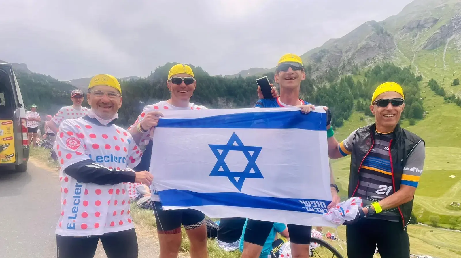 תמיכה בישראל פרמייר טק בטור דה פראנס תמיכה בישראל פרמייר טק בטור דה פראנס