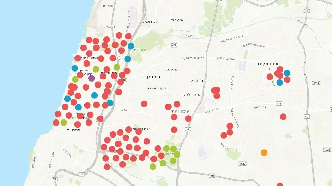 פיזור מקרי קדחת הנילוס המערבית במדינת ישראל 22 ביולי 2024
 