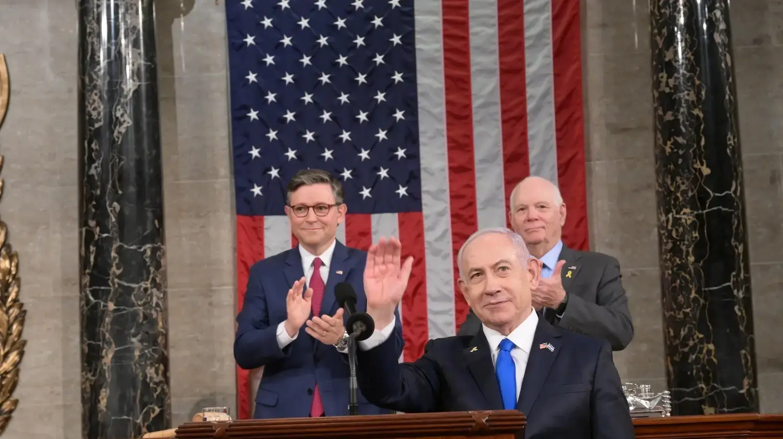 ראש הממשלה בנימין נתניהו בנאומו בקונגרס ראש הממשלה בנימין נתניהו בנאומו בקונגרס