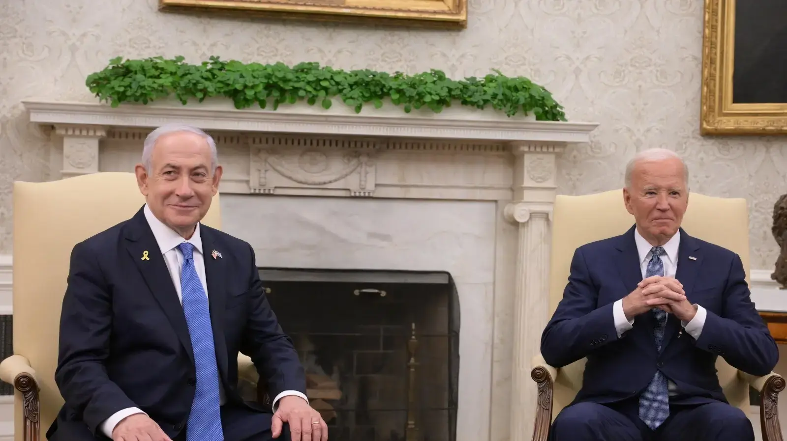 פגישת רה"מ בנימין נתניהו עם נשיא ארה"ב ג'ו ביידן, הבית לבן, 25 ביולי 2024 פגישת רה"מ בנימין נתניהו עם נשיא ארה"ב ג'ו ביידן, הבית לבן, 25 ביולי 2024