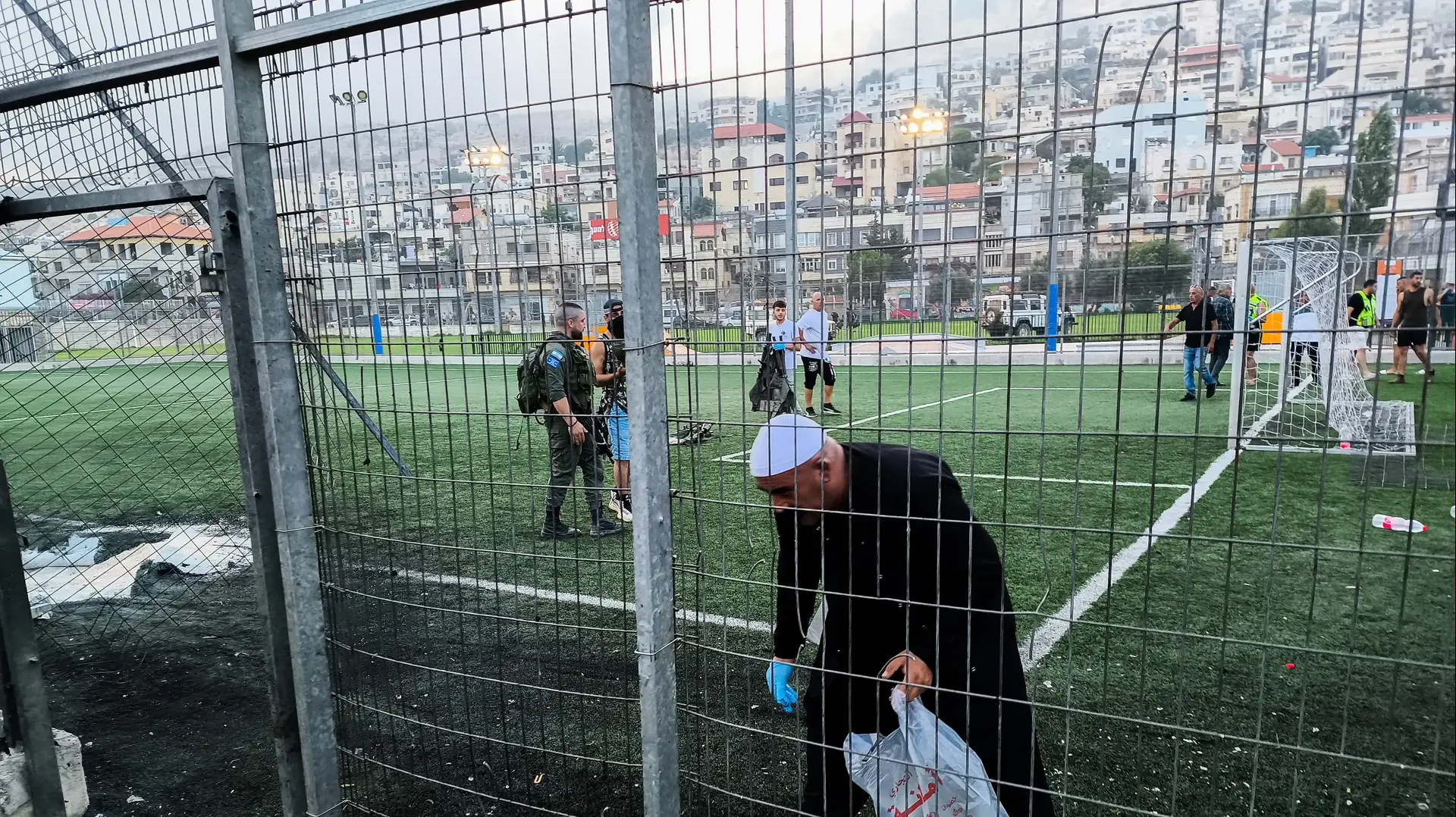 פגיעת רקטה במגרש משחקים במגד'ל שמס, 27 ביולי 2024 פגיעת רקטה במגרש משחקים במגד'ל שמס, 27 ביולי 2024