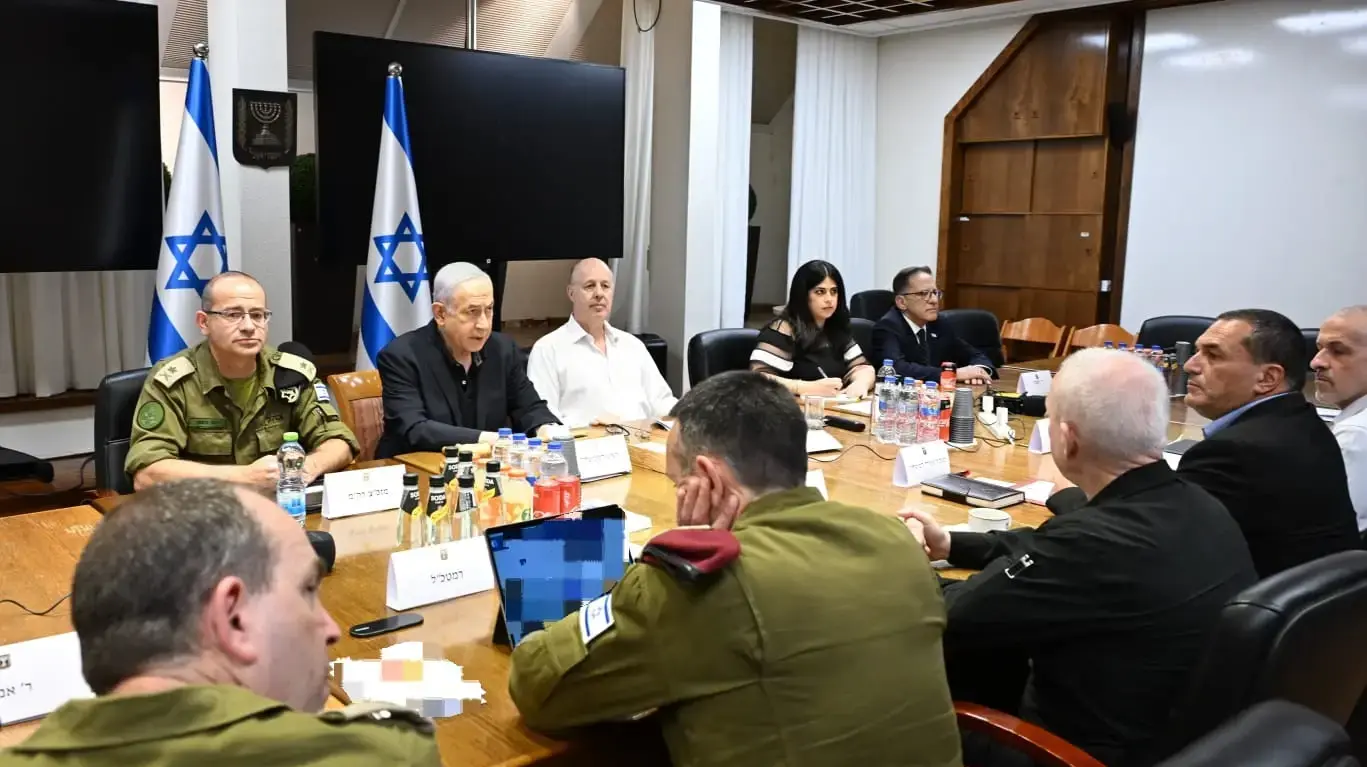 ראש הממשלה בנימין נתניהו בהערכת מצב ביטחונית, בקריה בתל אביב 28 ביולי 2024 ראש הממשלה בנימין נתניהו בהערכת מצב ביטחונית, בקריה בתל אביב 28 ביולי 2024
