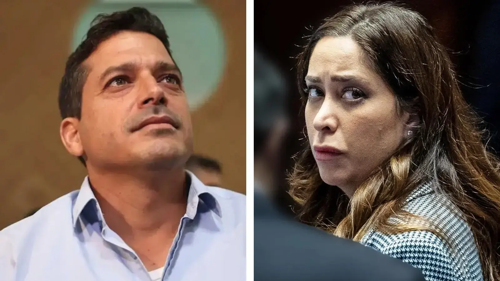 השרים מאי גולן ועמיחי שיקלי השרים מאי גולן ועמיחי שיקלי