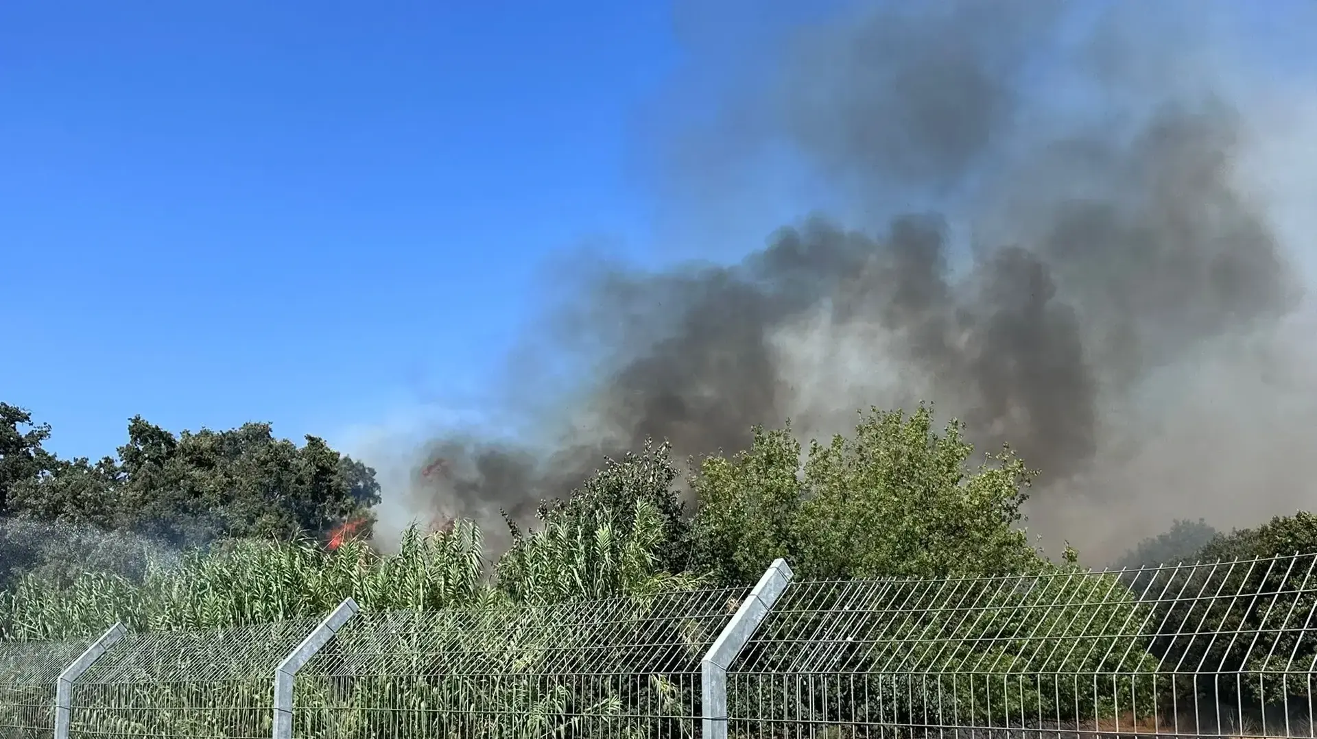  שריפות במרחב הגליל העליון בעקבות מטח לעבר הגליל העליון, 30 ביולי 2024 