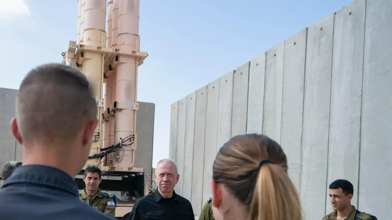 שר הביטחון יואב גלנט ביקר היום בסוללת חץ, 31 ביולי 2024
