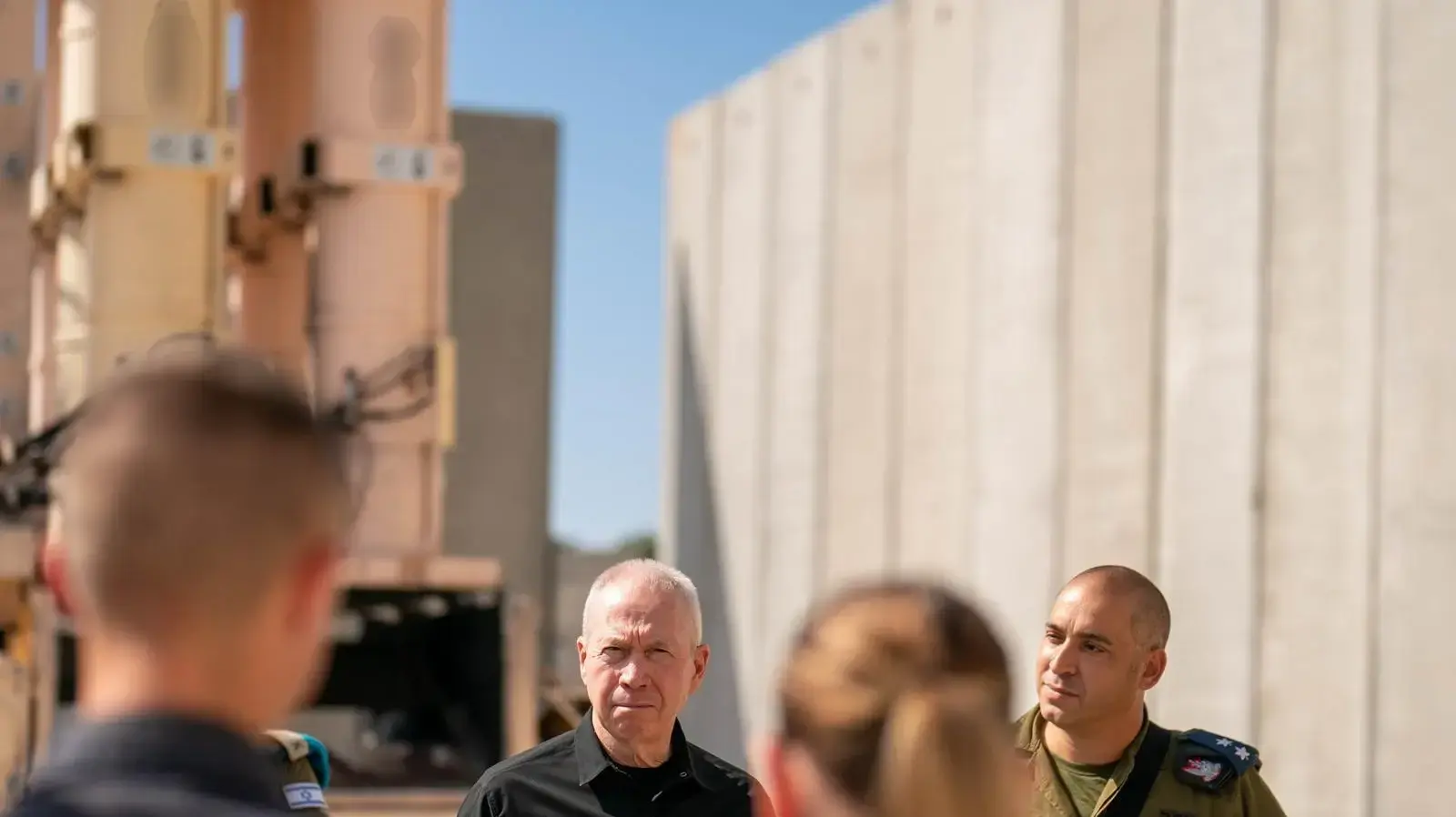שר הביטחון יואב גלנט ביקר היום בסוללת חץ, 31 ביולי 2024