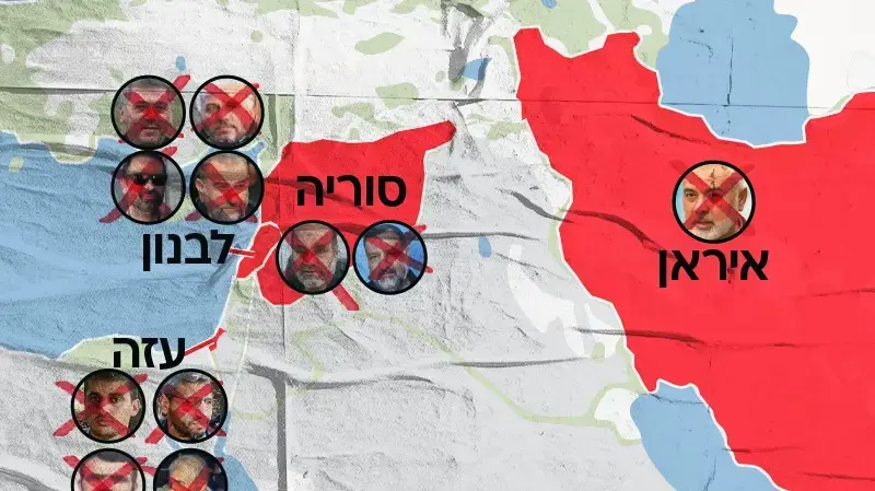 החיסולים הבכירים במלחמת חרבות ברזל החיסולים הבכירים במלחמת חרבות ברזל