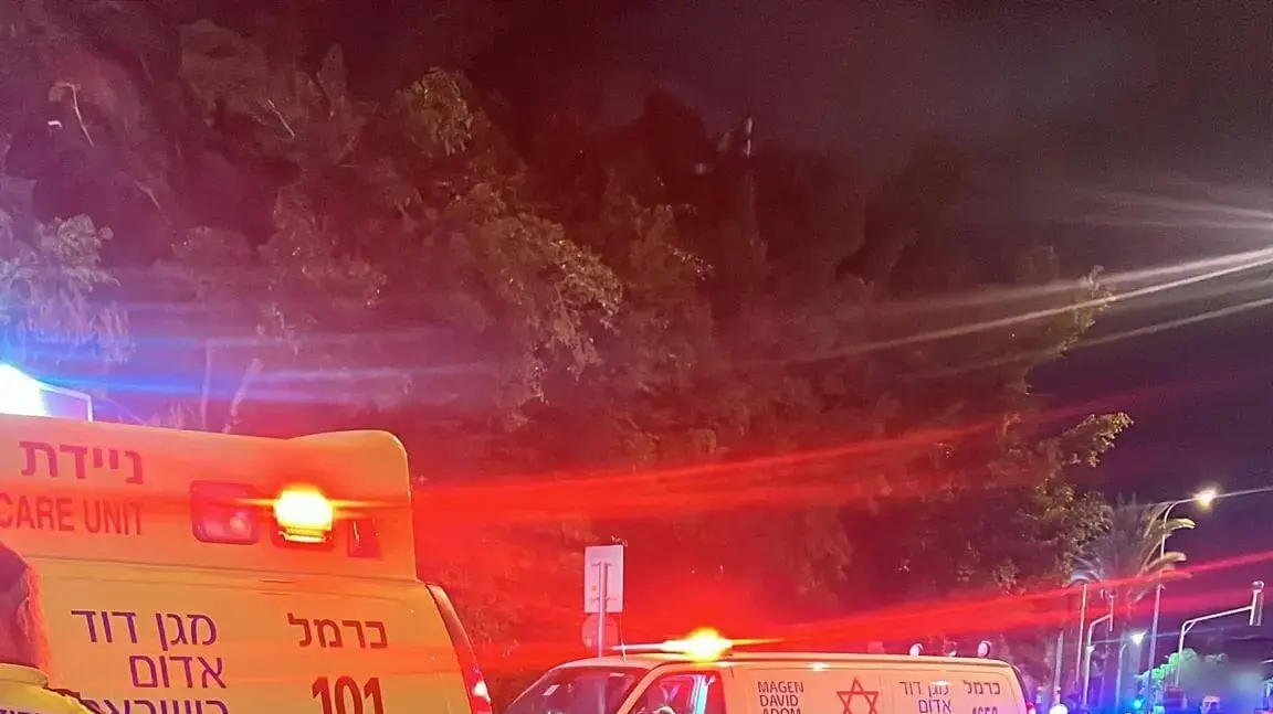 זירת תאונת דרכים סמוך לקריית מוצקין