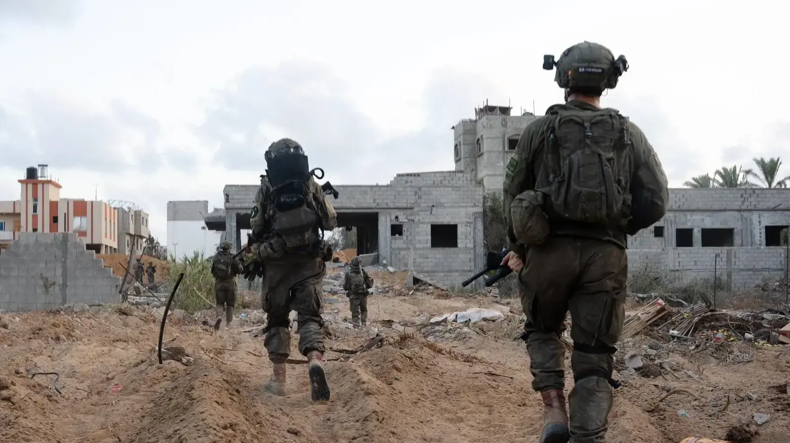 תמונות מפעילות כוחות צה"ל ברחבי רצועת עזה