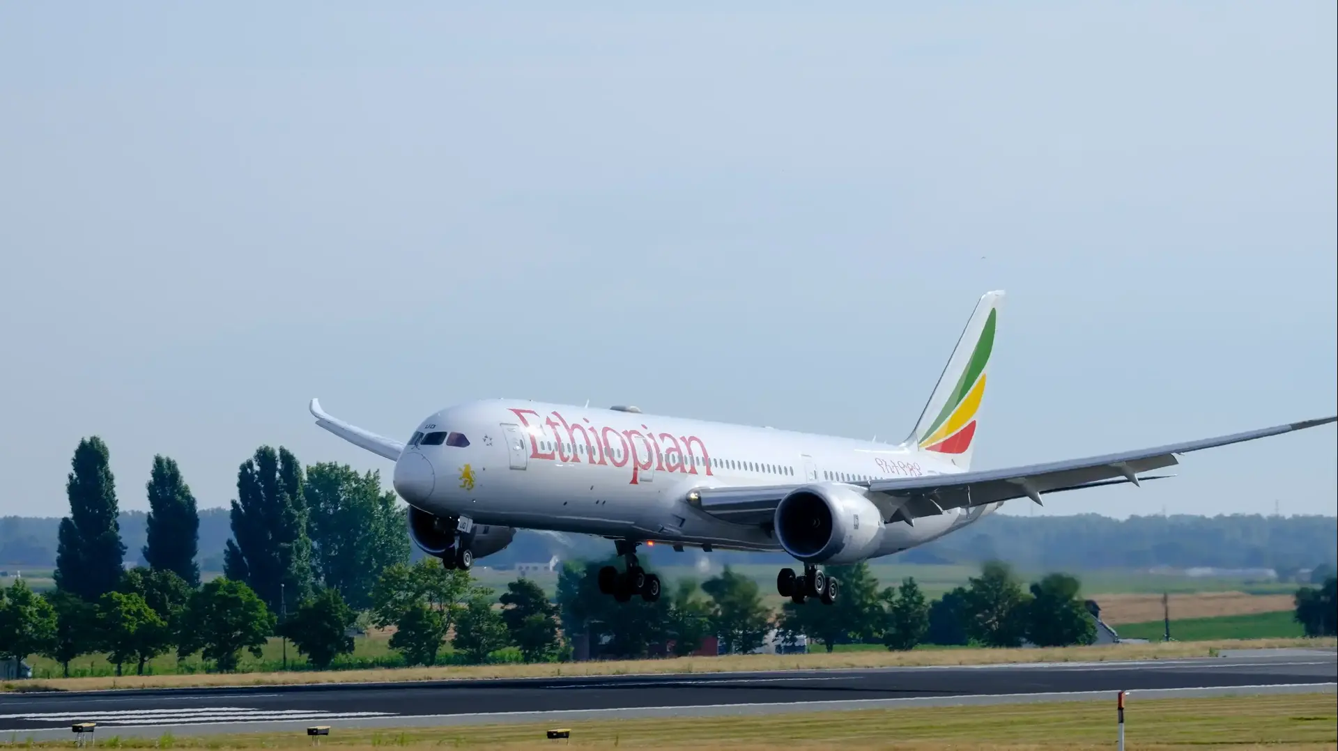 Самолет авиакомпании Ethiopian Airlines
