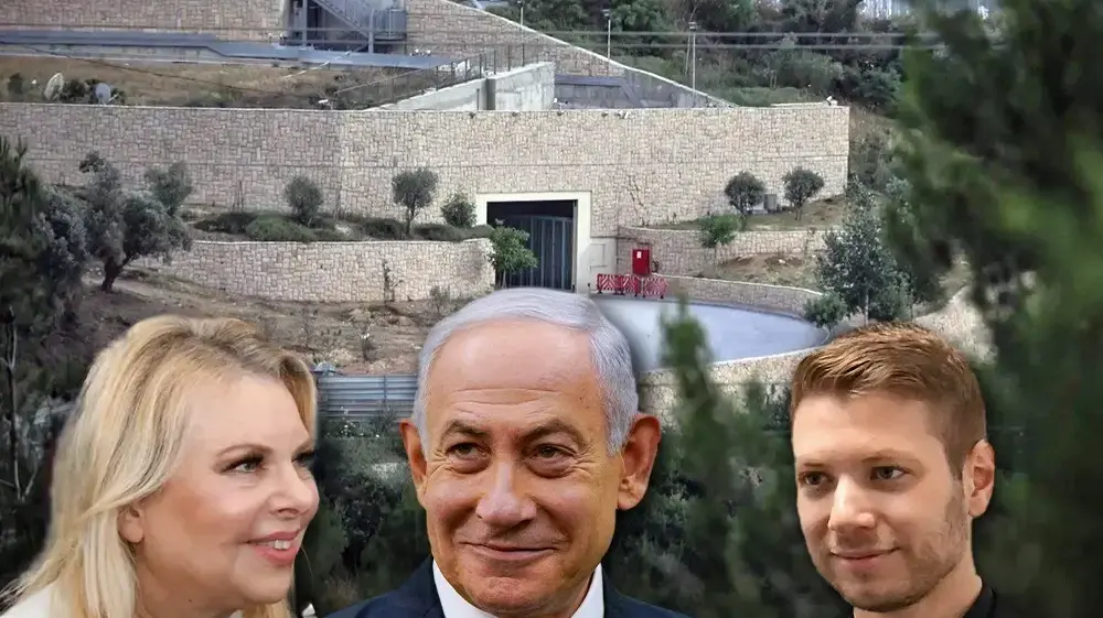יאיר נתניהו ,שרה נתניהו , בנימין נתניהו יאיר נתניהו ,שרה נתניהו , בנימין נתניהו