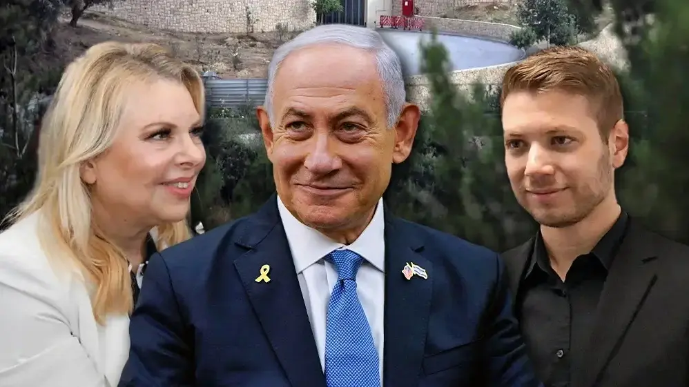 יאיר נתניהו ,שרה נתניהו , בנימין נתניהו יאיר נתניהו ,שרה נתניהו , בנימין נתניהו