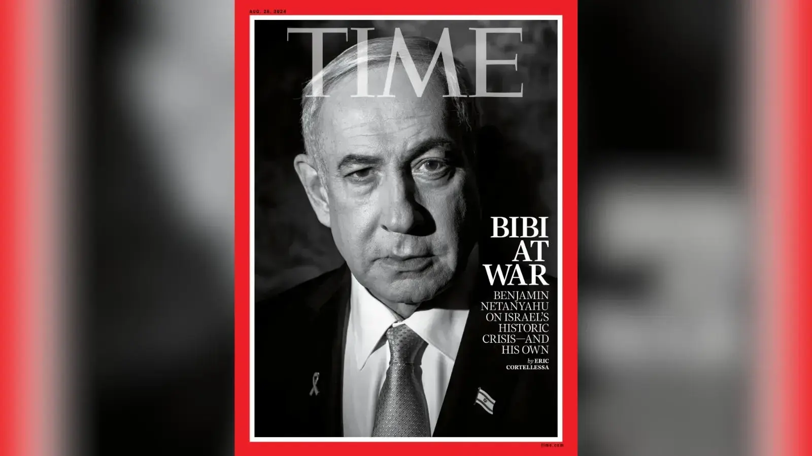 בשער של ראש הממשלה בנימין נתניהו במגזין האמריקני TIME בשער של ראש הממשלה בנימין נתניהו במגזין האמריקני TIME