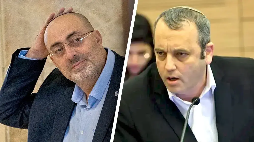 חברי הכנסת גלעד קריב וניסים ואטורי חברי הכנסת גלעד קריב וניסים ואטורי